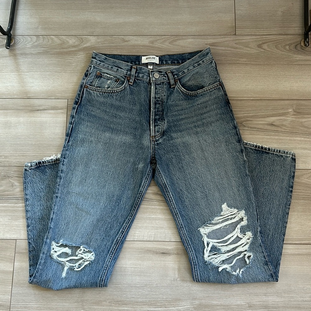 Agolde Size 27 Lana High-Rise Perfect Condition